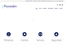 Tablet Screenshot of fernandezrentacar.com
